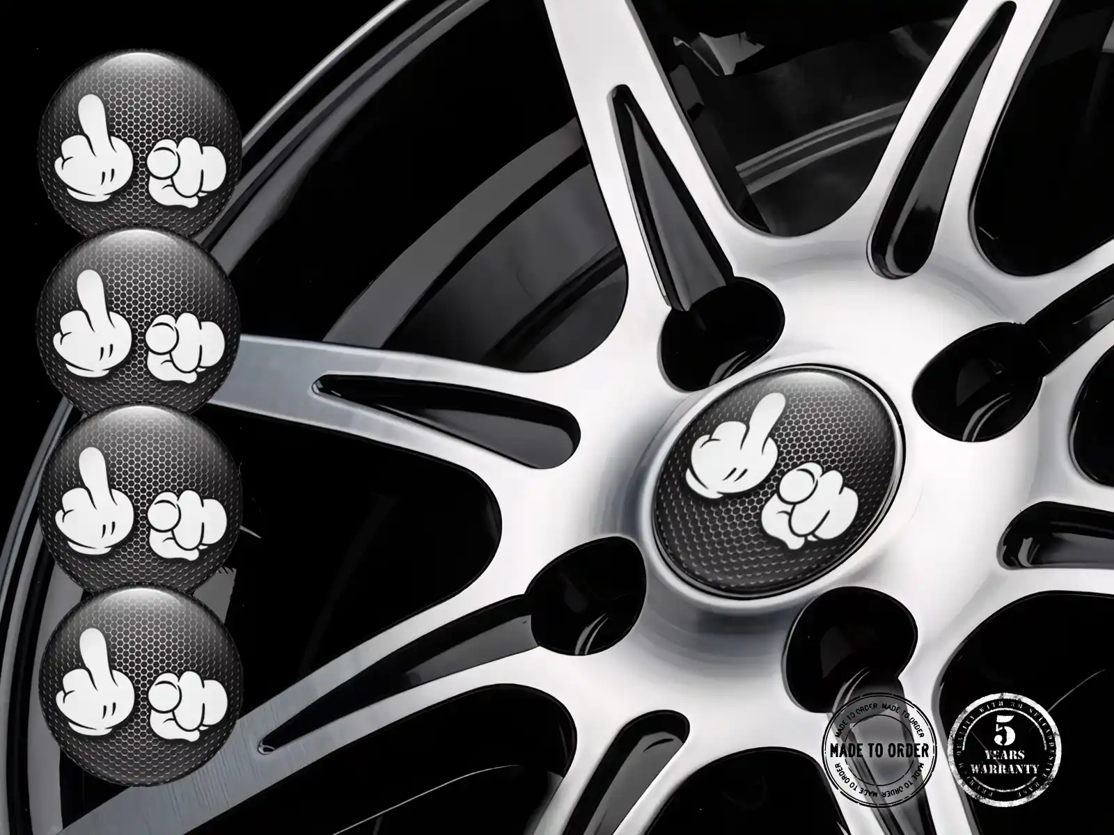 Domed sticker Premium Finish Limited Badges for Vehicles